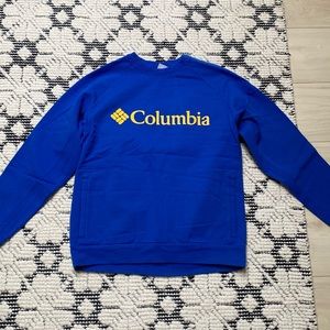 Blue Columbia sweater